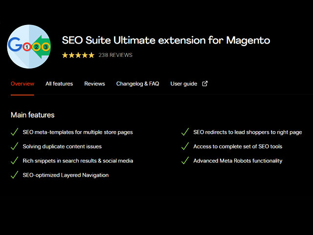 SEO Suite Ultimate extension for Magento