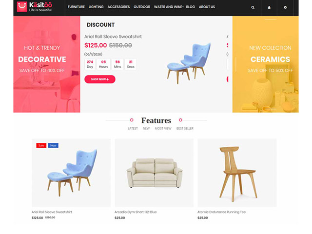 Magento Ves Kasitoo store template