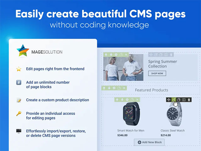 CMS Page Builder by MageSolution for Magento 2