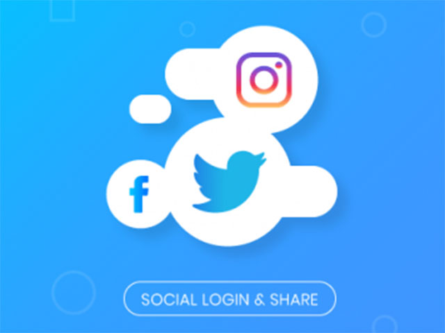 Social Login and Share